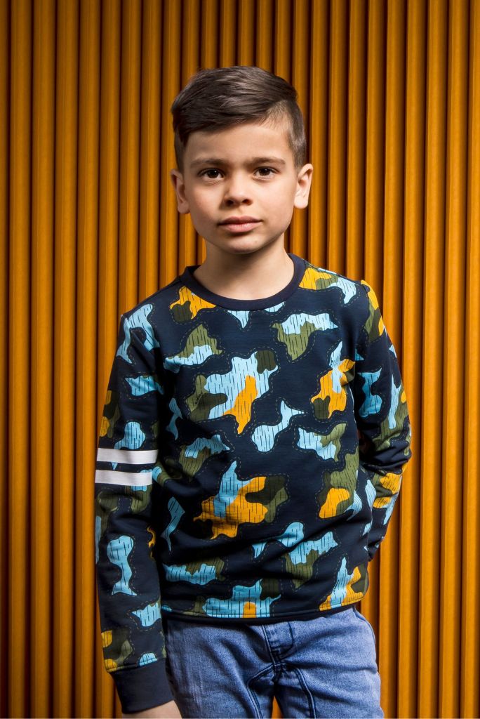boys navy bromo jumper
