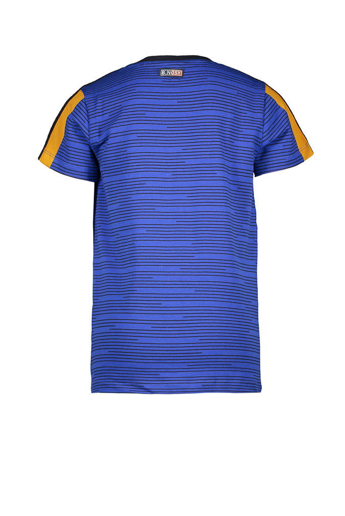 Boys Blue Empire Stripe Tee