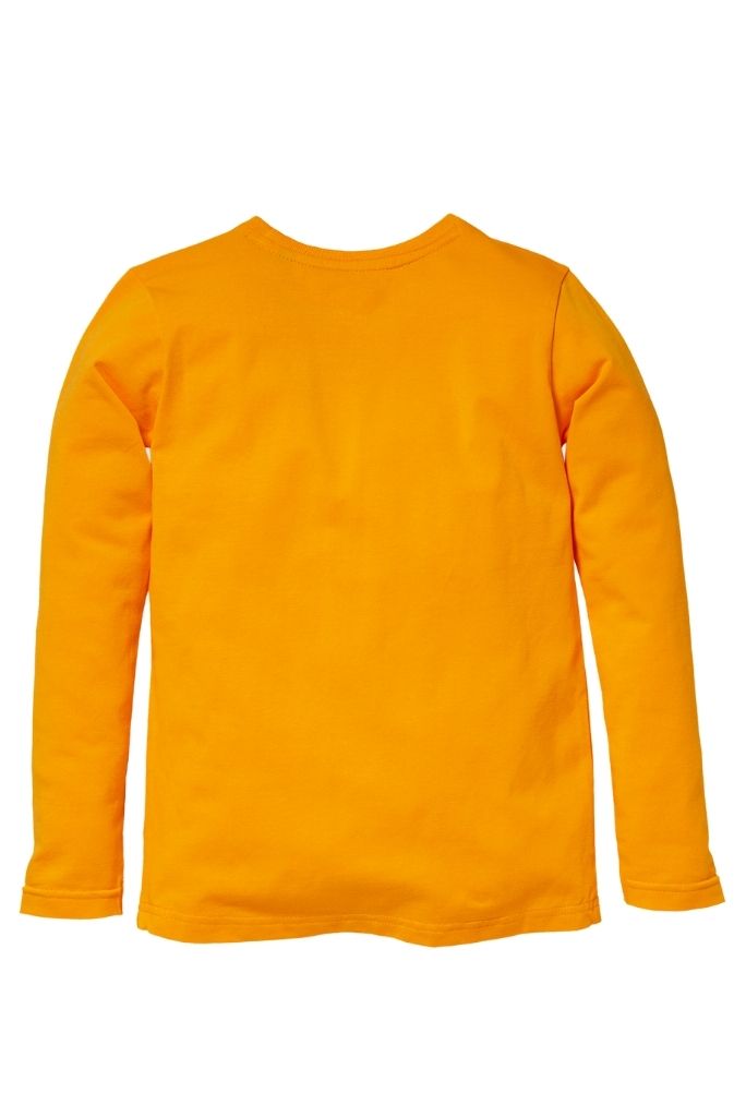 Boys Kamel Long Sleeve Yellow Tee