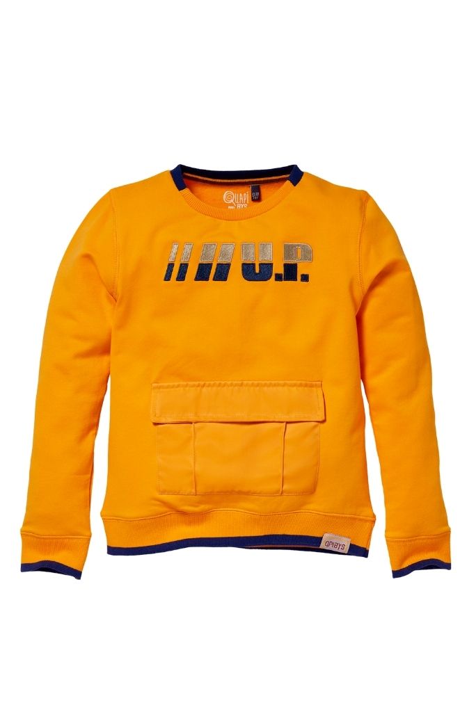 Boys Kiam Jumper - Orange Yellow