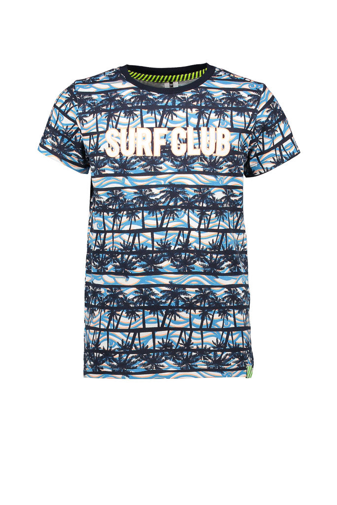 B.Nosy Boys Organic Palm Print T-Shirt