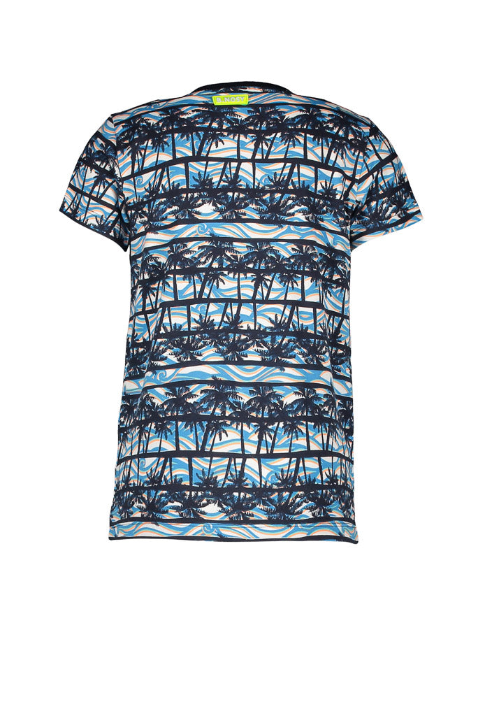 B.Nosy Boys Organic Palm Print T-Shirt