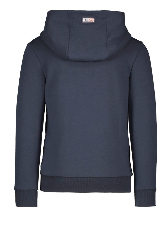 Blue Hoodie with Pouch Pocket