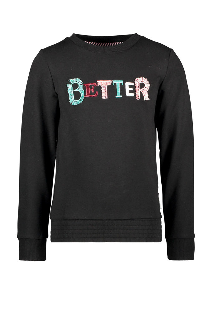 Girls Black Sweatshirt