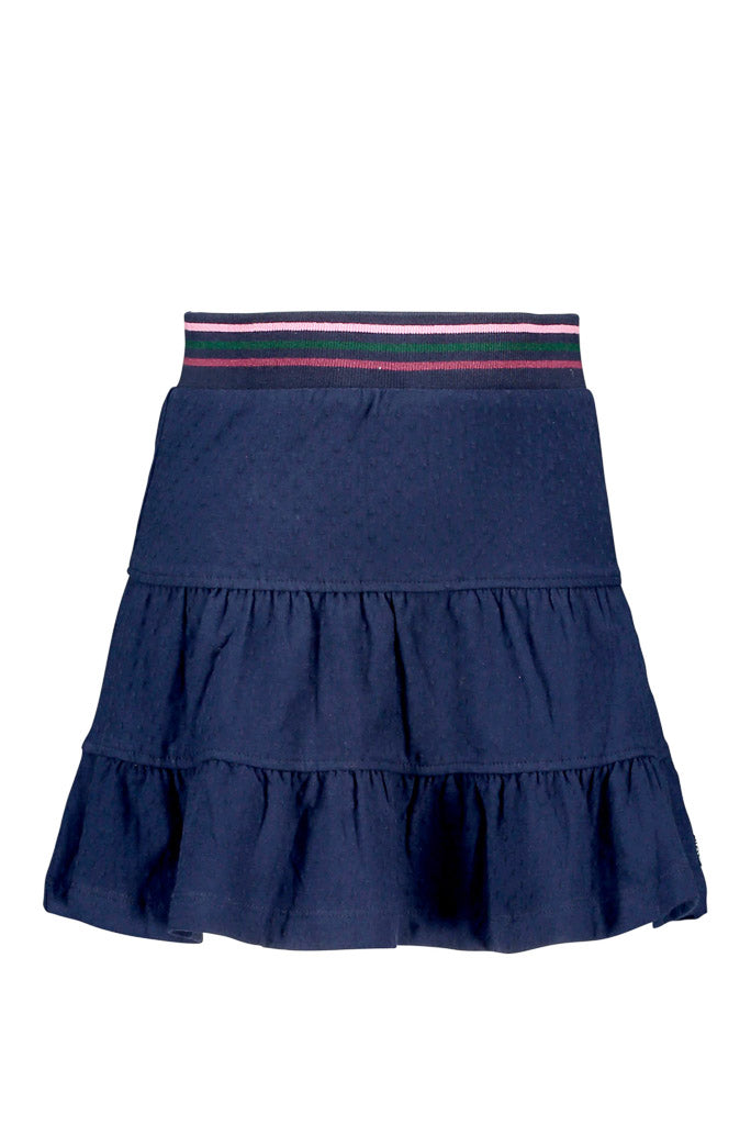 Girls Blue Dot Skirt