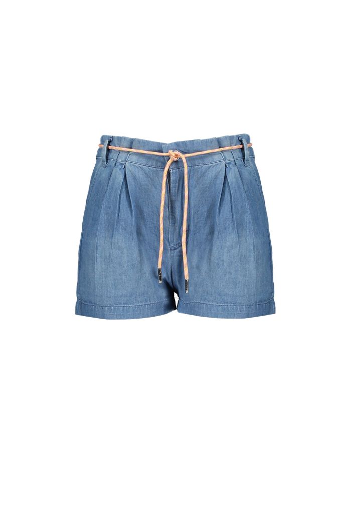 Sally light weight denim shorts in blue