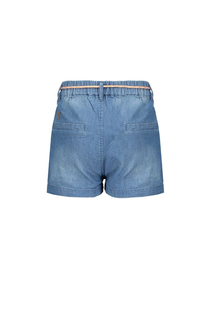 Sally light weight denim shorts in blue