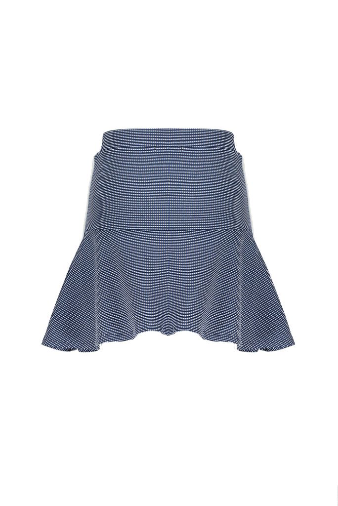 Gingham Check Skirt Nina