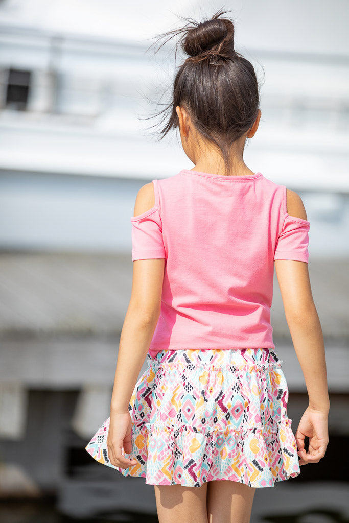 B.Nosy girls Hippie Aztec Print Skirt