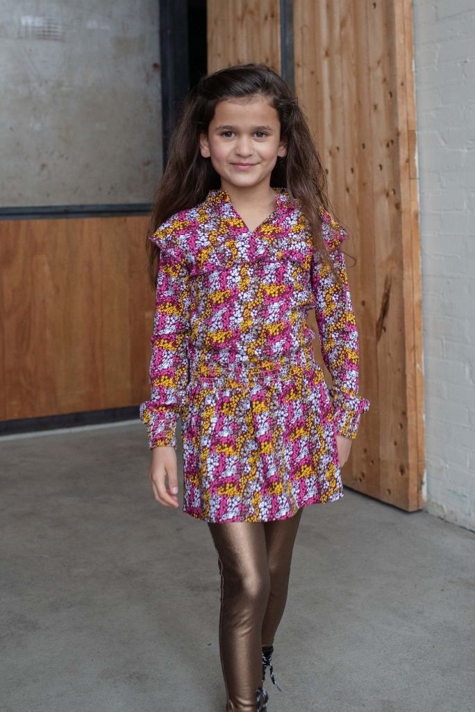 Quapi Girls Kae Floral Dress