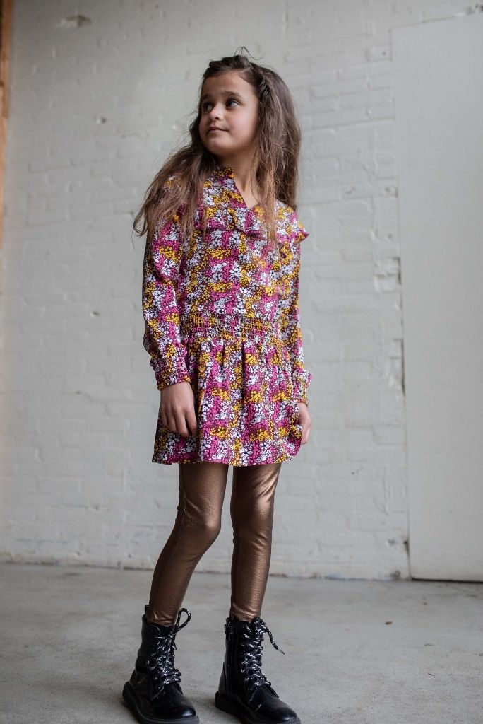 Quapi Girls Kae Floral Dress