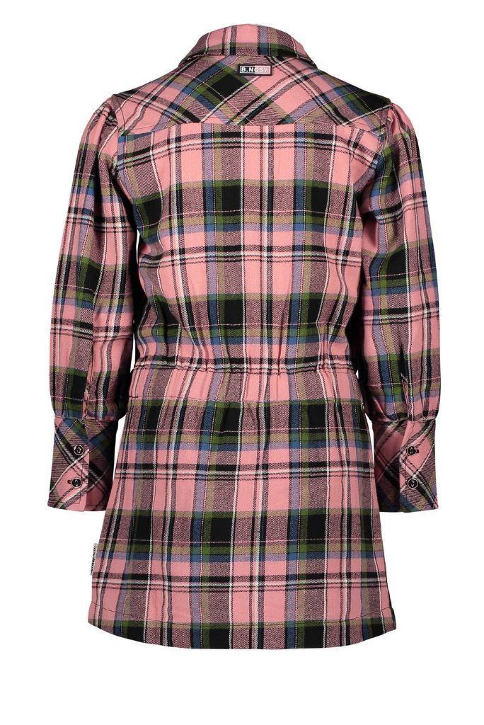 B.Nosy Girls Long Sleeve Check Shirt Dress