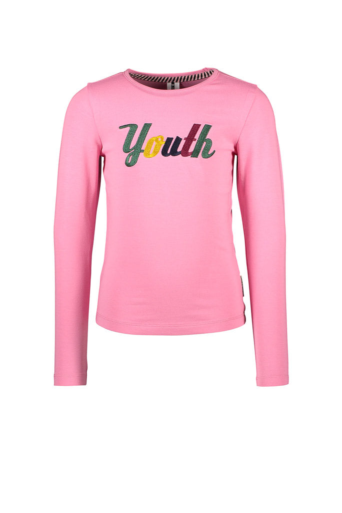 Girls Long Sleeve Pink Top