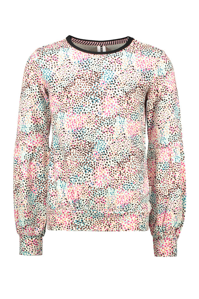 Girls Long Sleeve Tee Multi Spots