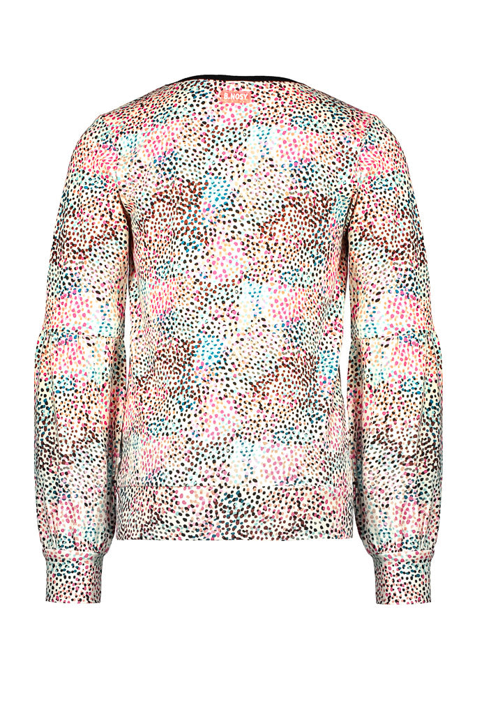 Girls Long Sleeve Tee Multi Spots