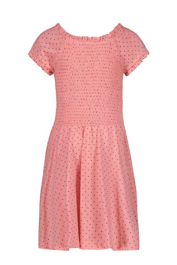 B.NOSY Girls Pink Dot Dress | Kids Designer Dresses