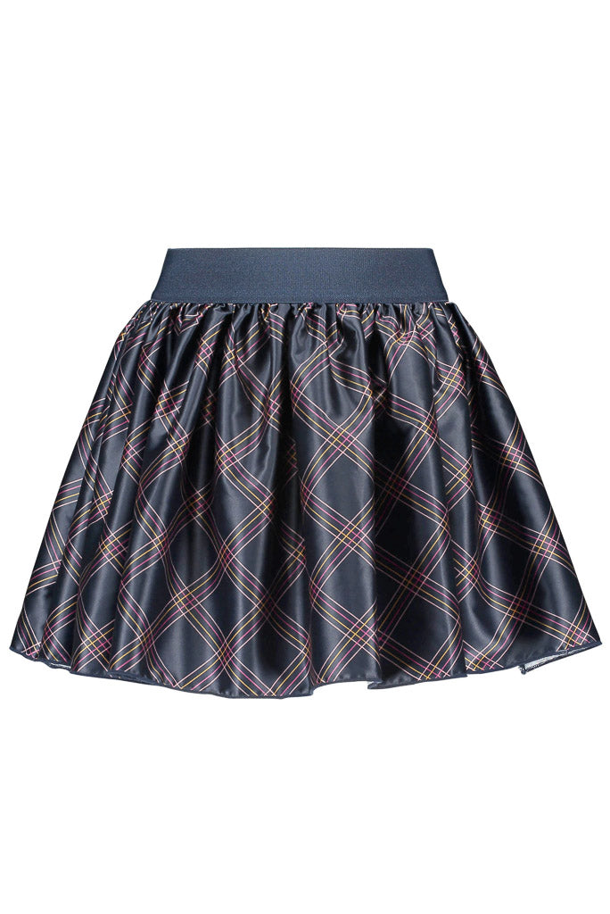 B.Nosy Girls Pleated Check Skirt