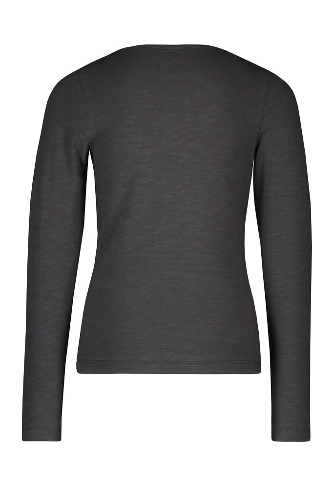 Like FLO Girls Grey Long Sleeve Top