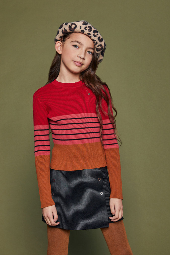 Girls Flat Knitted Top Kulia