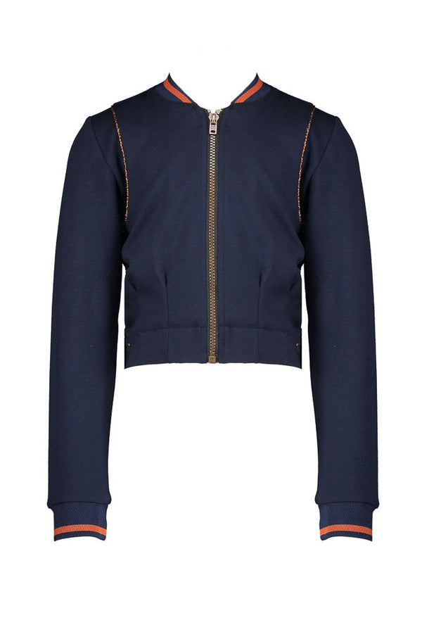 Girls blue bomber on sale jacket