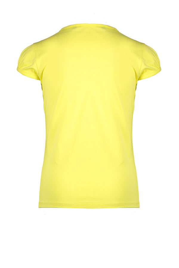 NONO Girls Kamsi Tee Yellow Kids Designer T Shirts Tops nono-girls-kamsi-tee-yellow-kids-designer-t-shirts-tops
