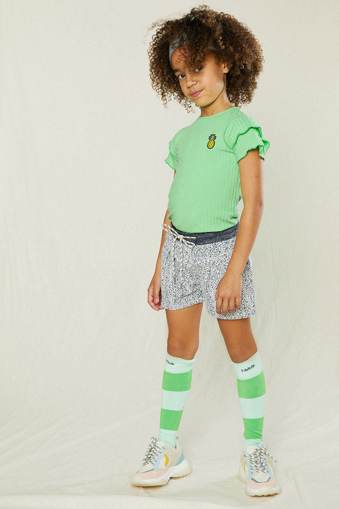 NONO Girls Kiki Rib Jersey Tee