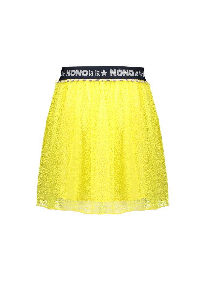 NONO Girls Nisa Lace Skirt - Yellow