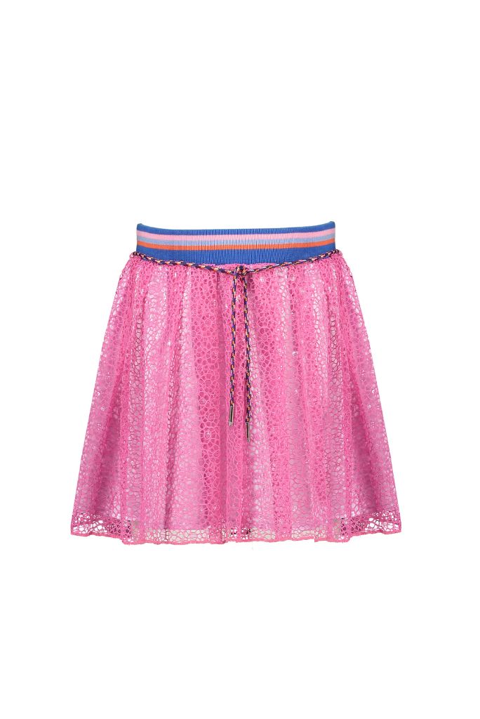 Nisa Pink Lace Skirt