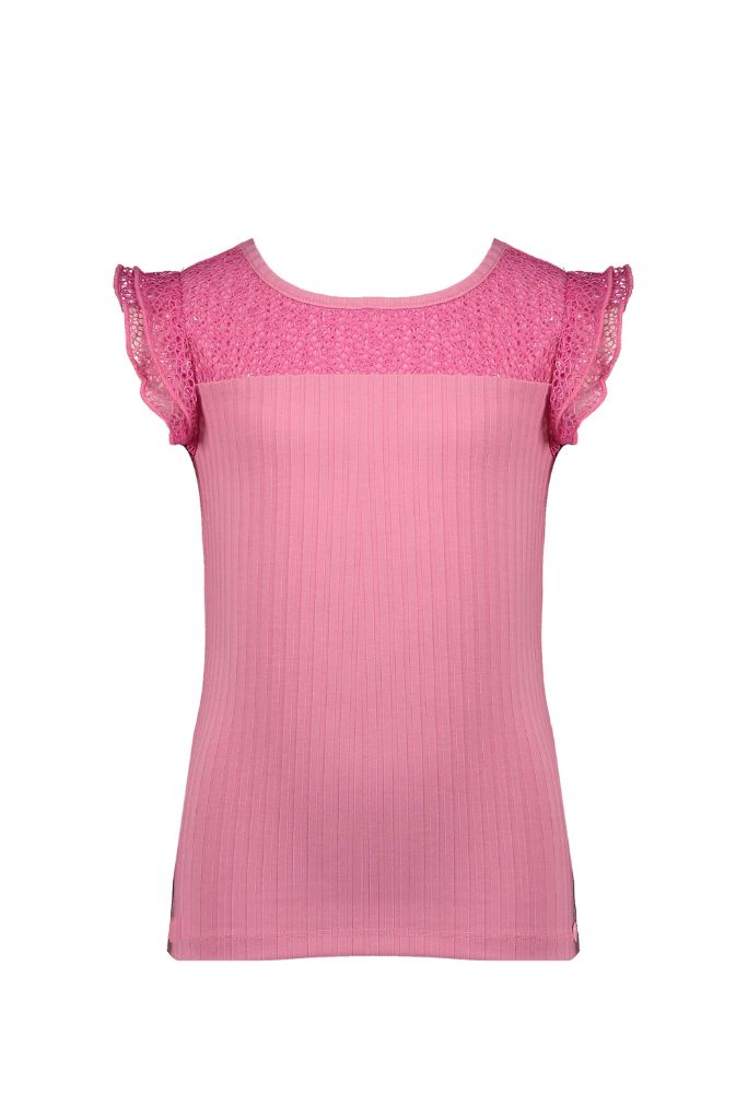 Kathy Rib Top Pink