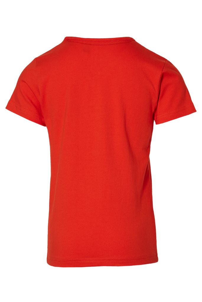 Boys Red T-Shirt Fenno by Quapi | Back View