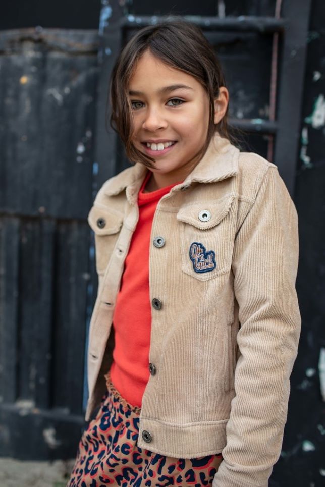 Quapi Girls Jacket Sand