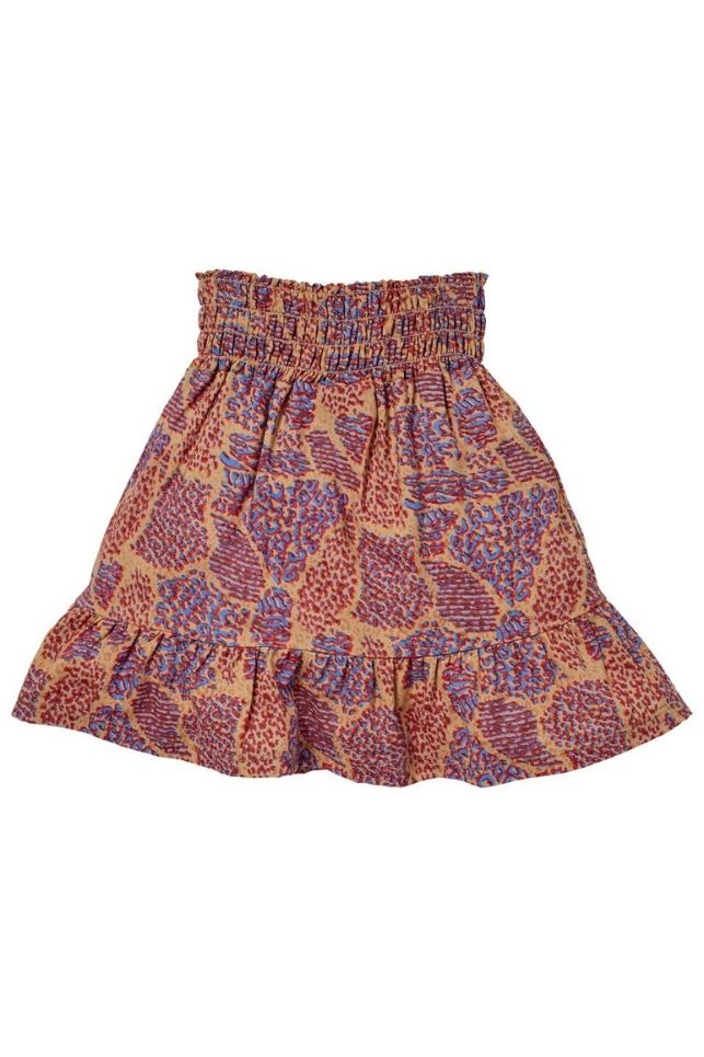 Quapi Girls Skirt Kim - Caramel Animal