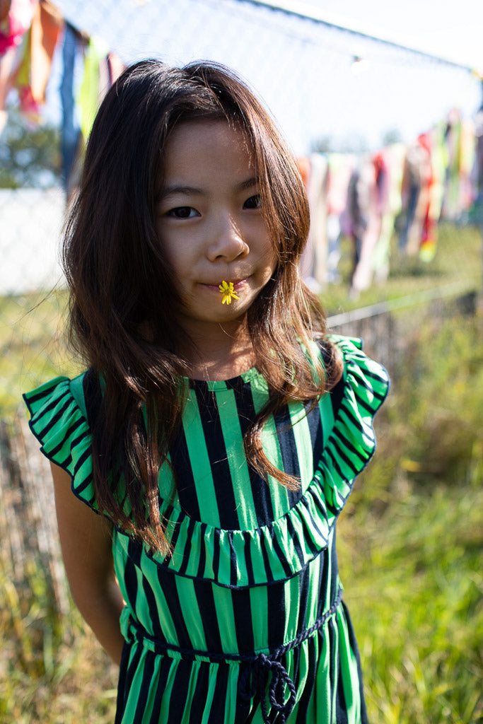 Girls on sale stripe dress