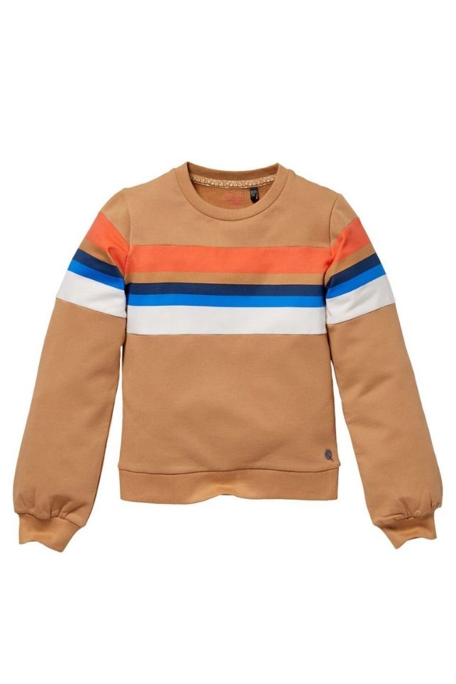 Quapi girls sweatshirt Kelly - caramel