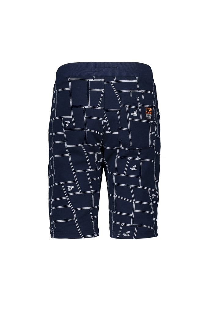 Boys Blue Sweat Shorts